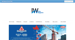 Desktop Screenshot of iwaymagazine.com